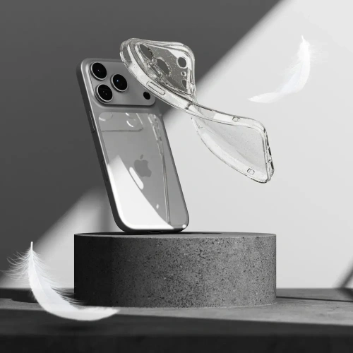 Etui Ringke Air do Apple iPhone 17 Pro Max Glitter Clear