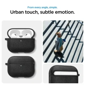 Etui Spigen Urban Fit do Apple AirPods Pro 3 Black