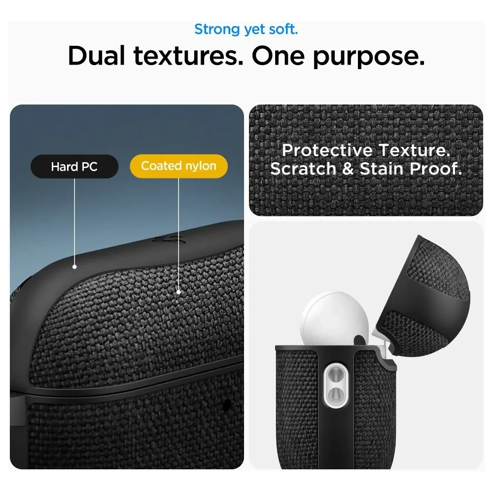 Etui Spigen Urban Fit do Apple AirPods Pro 3 Black