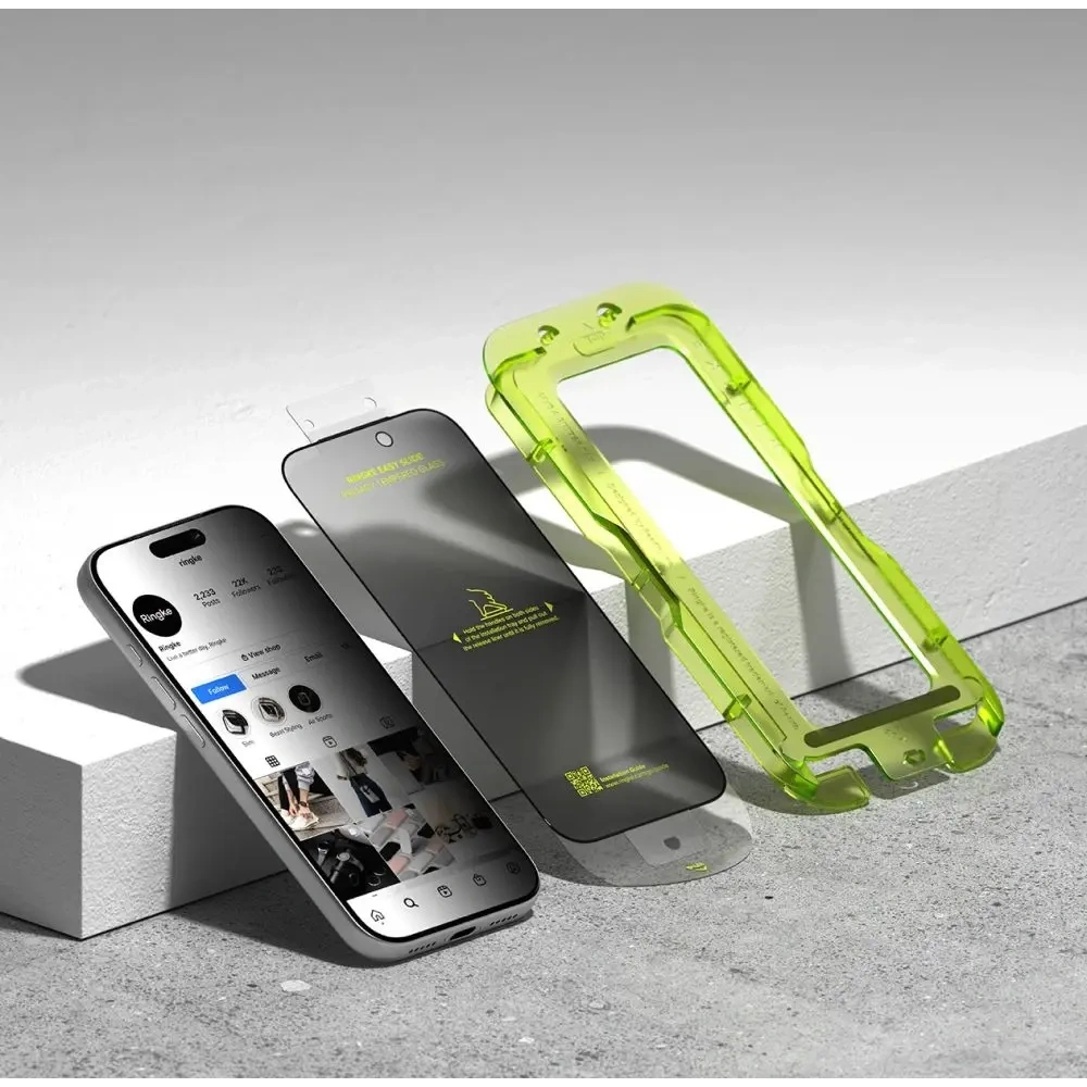 Szkło prywatyzujące Ringke Easy Slide do Apple iPhone 17 Pro Max Privacy [2 PACK]