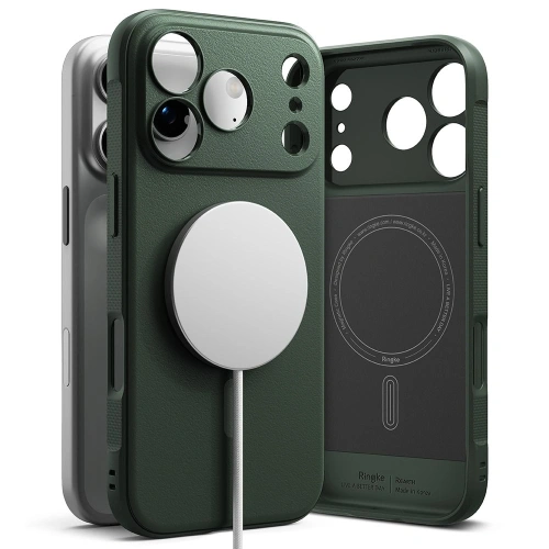 Etui Ringke Onyx Magnetic MagSafe do Apple iPhone 17 Pro Dark Green