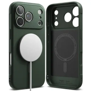 Etui Ringke Onyx Magnetic MagSafe do Apple iPhone 17 Pro Dark Green