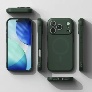 Etui Ringke Onyx Magnetic MagSafe do Apple iPhone 17 Pro Dark Green