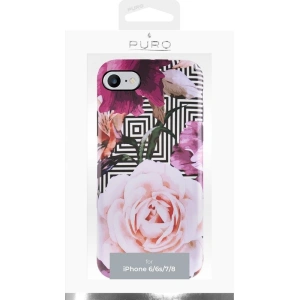 Buy PURO Glam Geo Flowers Apple iPhone SE 2022/SE 2020/8/7/6s (Pink Peonies) - PUR047PNK - {ean13} - Home Screen Store Europe