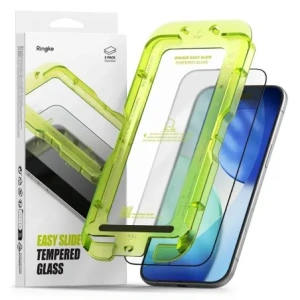 Szkło hartowane Ringke Easy Slide do Apple iPhone 17 Air Black [2 PACK]