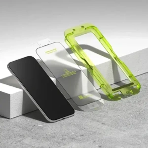Szkło hartowane Ringke Easy Slide do Apple iPhone 17 Air Black [2 PACK]