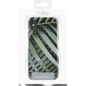 Kup Etui PURO Glam Tropical Leaves Apple iPhone XS Max (Brilliant Leaves) - PUR048BRILEA - {ean13} - Sklep Home Screen