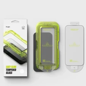 Szkło hartowane Ringke Easy Slide do Apple iPhone 17 Air Black [2 PACK]