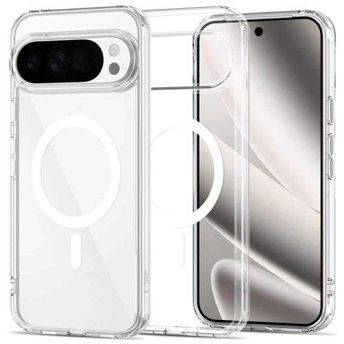 Etui Tech-Protect Flexair Hybrid MagSafe do Google Pixel 10 / 10 Pro Clear
