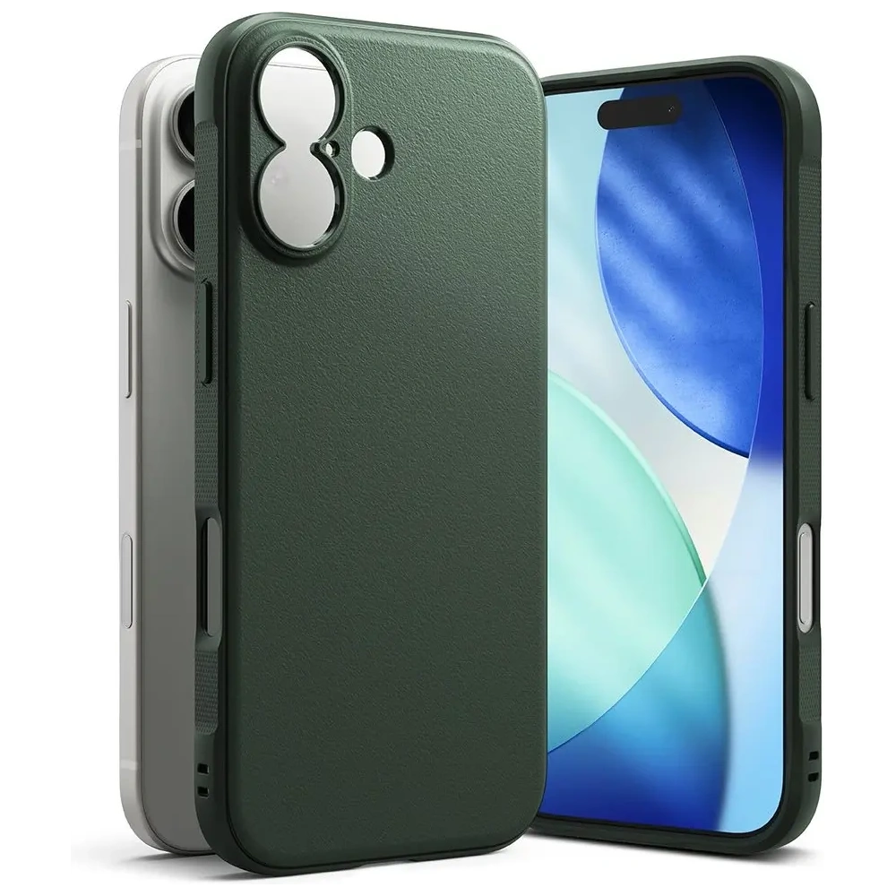 Etui Ringke Onyx do Apple iPhone 17 Dark Green