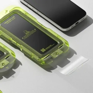 Szkło hartowane Ringke Easy Slide do Apple iPhone 17 Black [2 PACK]
