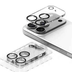 Osłona aparatu Ringke Camera Full Cover do Apple iPhone 17 Pro Max Black [2 PACK]