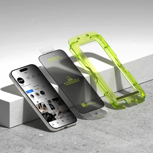 Szkło prywatyzujące Ringke Easy Slide do Apple iPhone 17 Privacy [2 PACK]