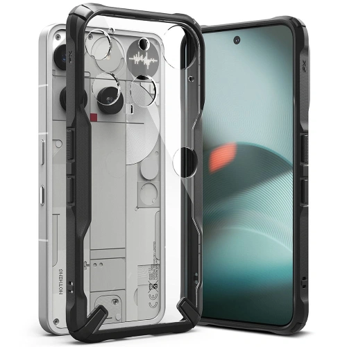 Etui Ringke Fusion-X do Nothing Phone (3) Black