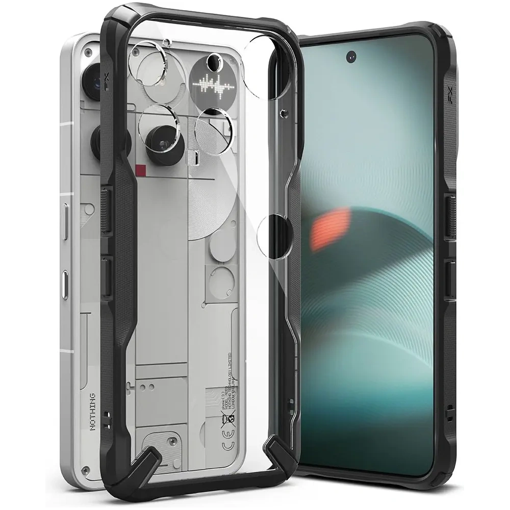 Etui Ringke Fusion-X do Nothing Phone (3) Black