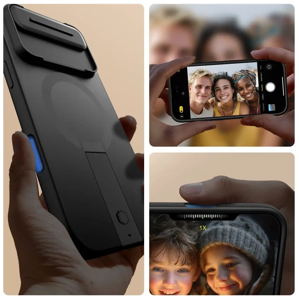 Etui Tech-Protect Kevlar Aura MagSafe do Apple iPhone Air Black