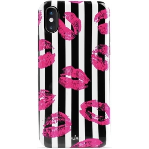 Kup Apple PURO Glam Miami Stripes Tasche iPhone XS/X (Kuss) - PUR052KIS - {ean13} - Sklep Home Screen
