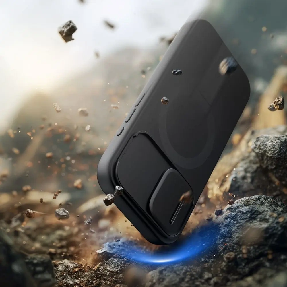 Etui Tech-Protect Kevlar Aura MagSafe do Apple iPhone 17 Black