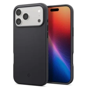 Etui Spigen Silicone Fit Mag MagSafe do Apple iPhone 17 Pro Max Black