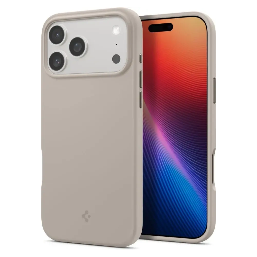 Etui Spigen Silicone Fit Mag MagSafe do Apple iPhone 17 Pro Max Stone