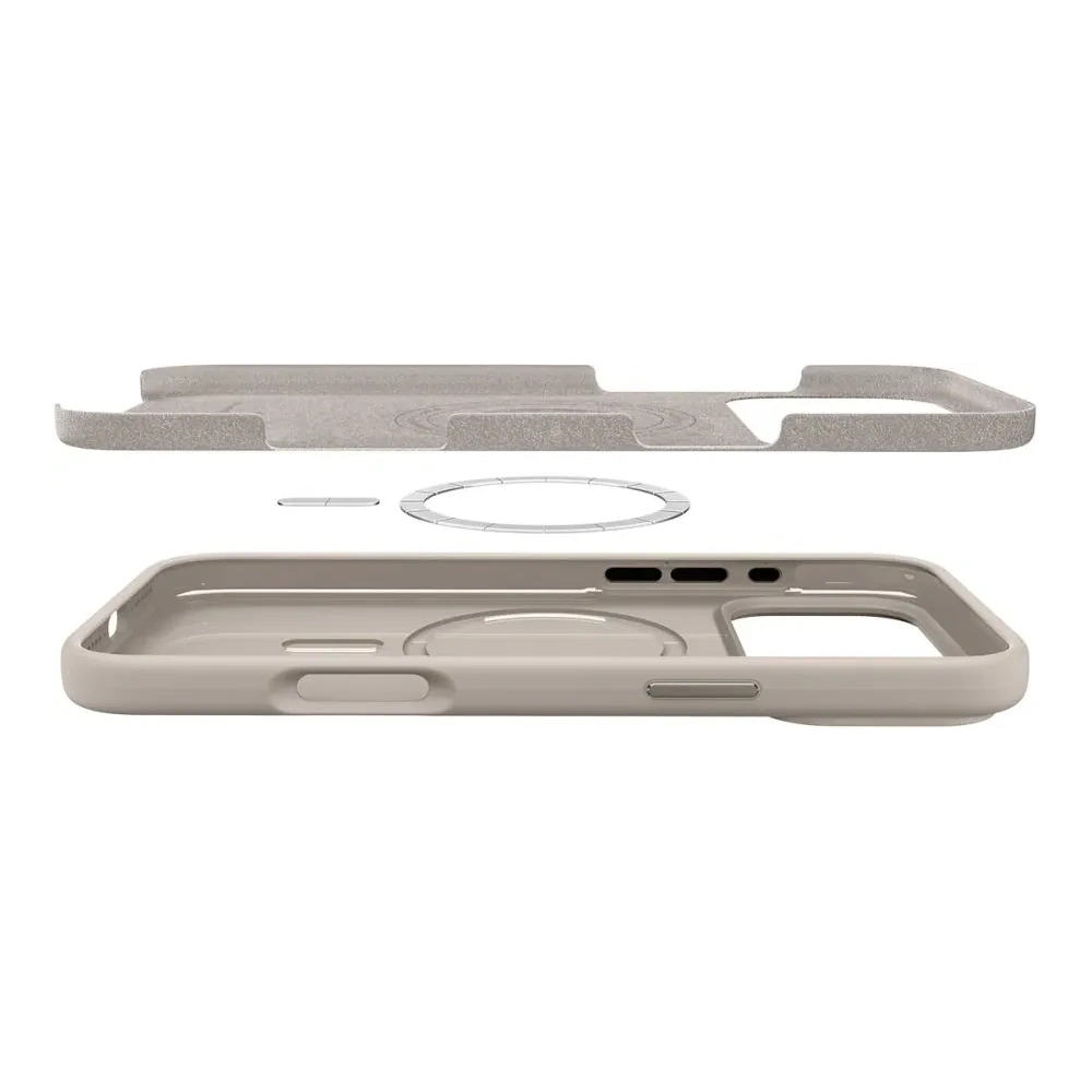 Etui Spigen Silicone Fit Mag MagSafe do Apple iPhone 17 Pro Max Stone