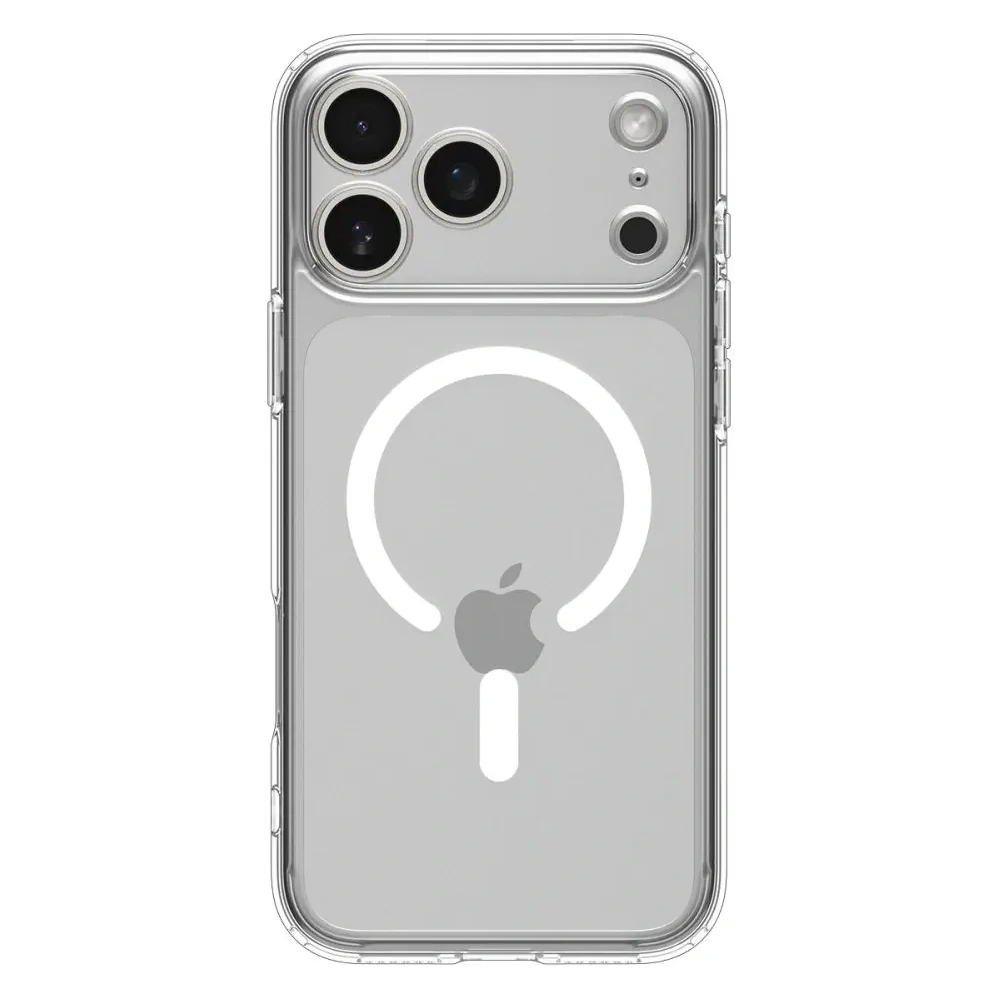 Etui Spigen Ultra Hybrid Mag MagSafe do Apple iPhone 17 Pro Max Clear/white