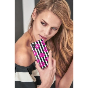 Kup Apple PURO Glam Miami Stripes Tasche iPhone XS/X (Kuss) - PUR052KIS - {ean13} - Sklep Home Screen