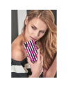 Kup Etui PURO Glam Miami Stripes pentru Apple iPhone XS/X (Kiss) - PUR052KIS - {ean13} - Sklep Home Screen