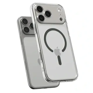 Etui Spigen Ultra Hybrid Mag MagSafe do Apple iPhone 17 Pro Max Clear/graphite