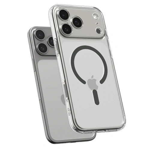 Etui Spigen Ultra Hybrid Mag MagSafe do Apple iPhone 17 Pro Max Clear/graphite