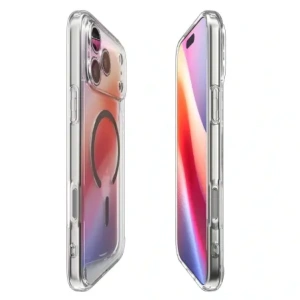 Etui Spigen Ultra Hybrid Mag MagSafe do Apple iPhone 17 Pro Max Clear/graphite