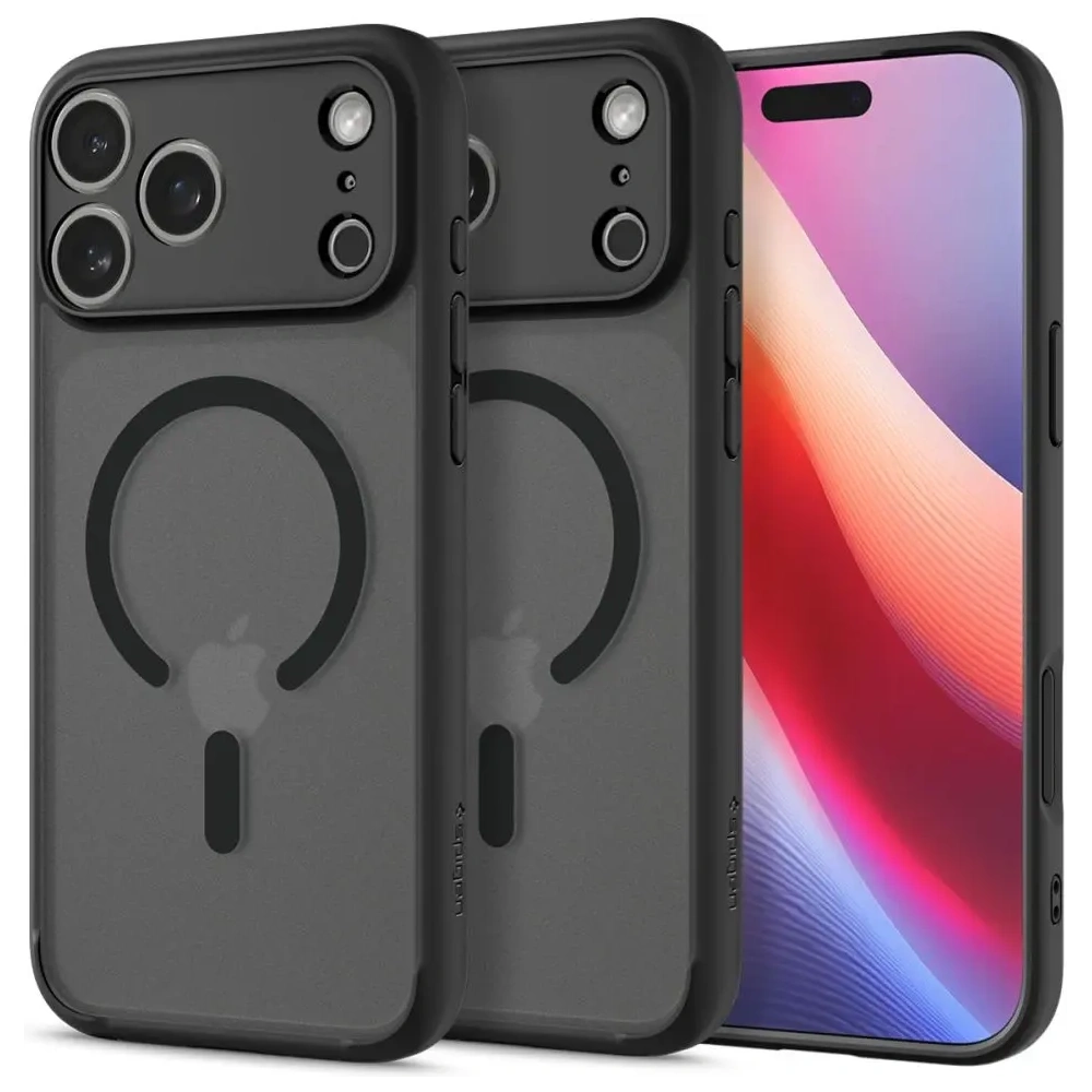 Etui Spigen Ultra Hybrid Mag MagSafe do Apple iPhone 17 Pro Max Frost Black