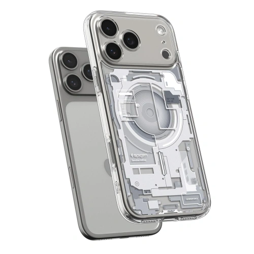 Etui Spigen Ultra Hybrid Mag MagSafe do Apple iPhone 17 Pro Max Zero One White