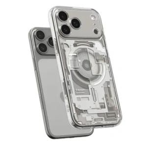 Etui Spigen Ultra Hybrid Mag MagSafe do Apple iPhone 17 Pro Max Zero One Natural Titanium