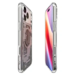 Etui Spigen Ultra Hybrid Mag MagSafe do Apple iPhone 17 Pro Max Zero One Natural Titanium