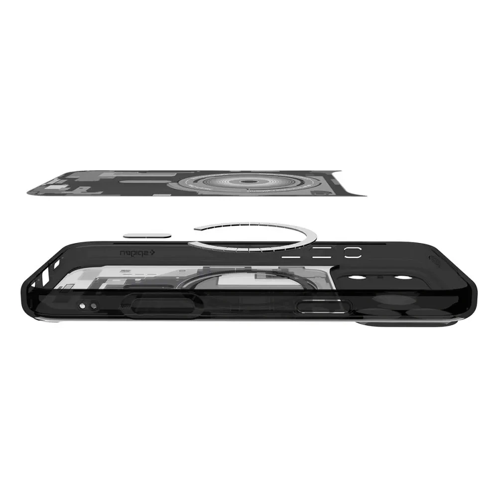 Etui Spigen Ultra Hybrid Mag MagSafe do Apple iPhone 17 Pro Max Zero One Black