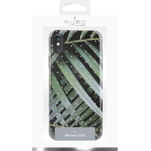Kup Etui PURO Glam Tropical Leaves Apple iPhone XS/X (Brilliant Leaves) - PUR053BRILEA - {ean13} - Sklep Home Screen