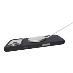 Etui Spigen Silicone Fit Mag MagSafe do Apple iPhone 17 Pro Black