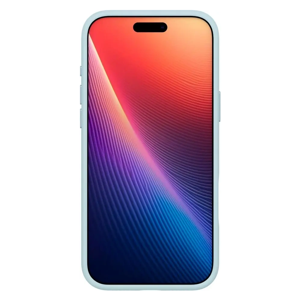 Etui Spigen Silicone Fit Mag MagSafe do Apple iPhone 17 Pro Mute Blue