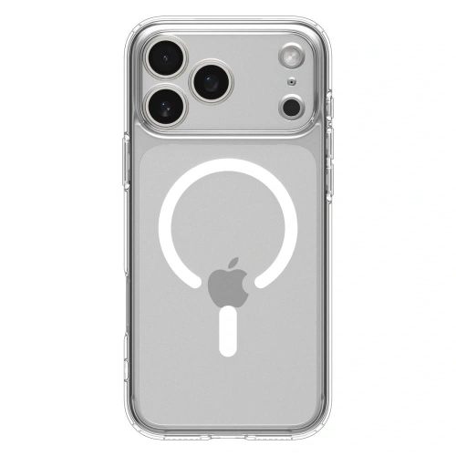 Etui Spigen Ultra Hybrid Mag MagSafe do Apple iPhone 17 Pro Clear/white