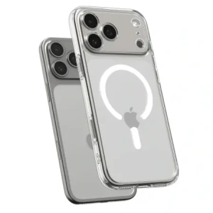 Etui Spigen Ultra Hybrid Mag MagSafe do Apple iPhone 17 Pro Clear/white