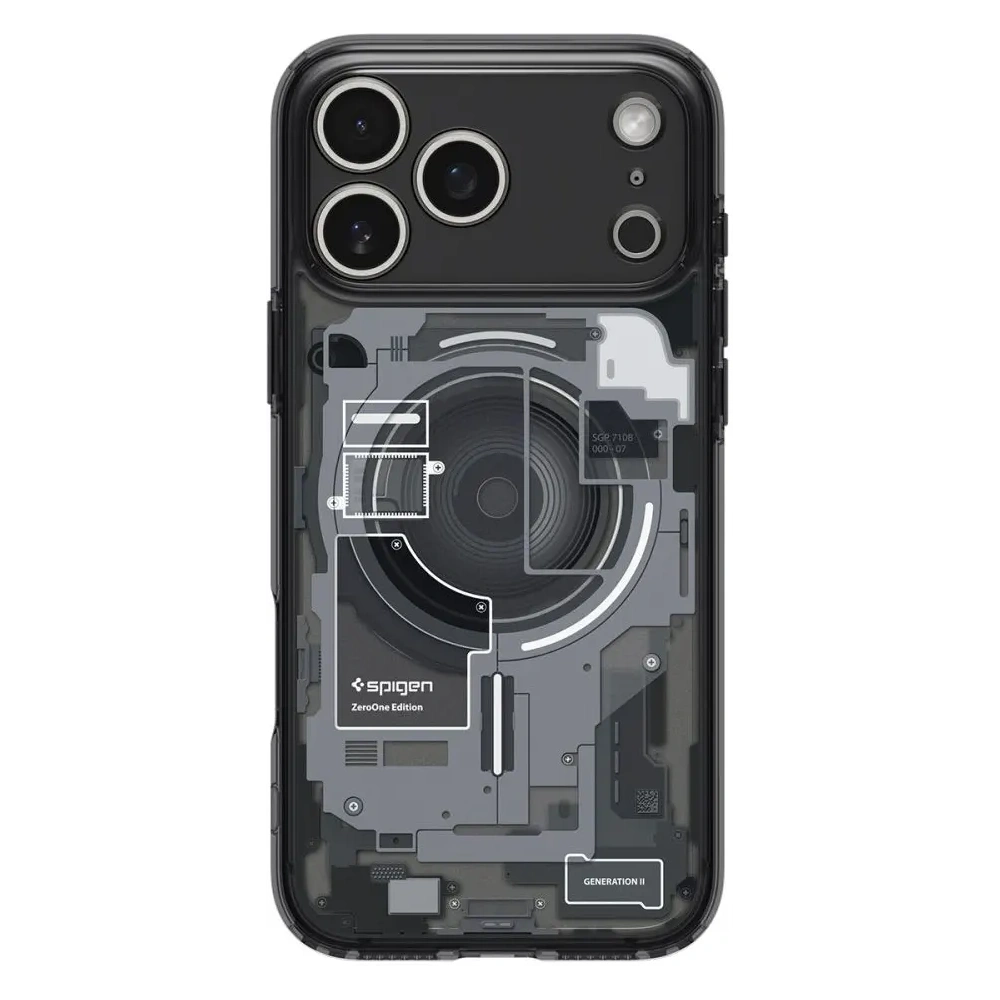 Etui Spigen Ultra Hybrid Mag MagSafe do Apple iPhone 17 Pro Zero One Black