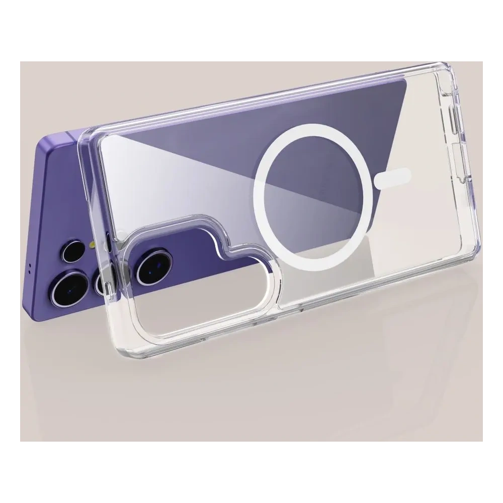 [CR] Etui Tech-Protect Flexair Hybrid MagSafe Samsung Galaxy S25 Ultra Clear