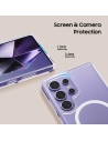 [CR] Etui Tech-Protect Flexair Hybrid MagSafe Samsung Galaxy S25 Ultra Clear