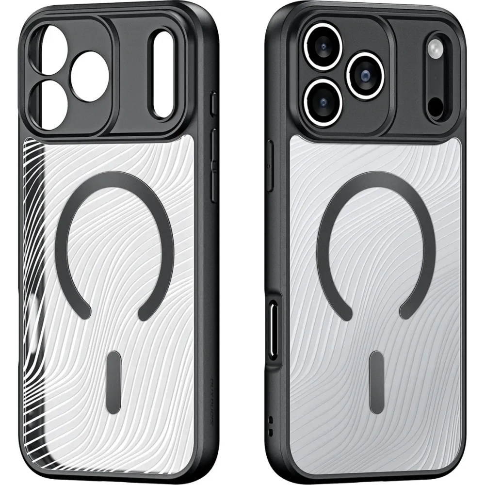 Etui Dux Ducis AIMO Mag do Apple iPhone 17 Pro MagSafe czarne