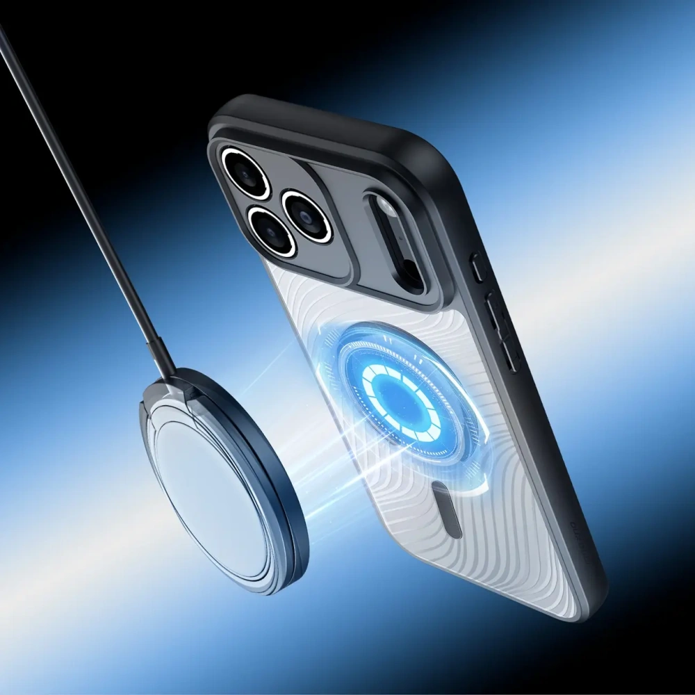 Etui Dux Ducis AIMO Mag do Apple iPhone 17 Pro Max MagSafe czarne