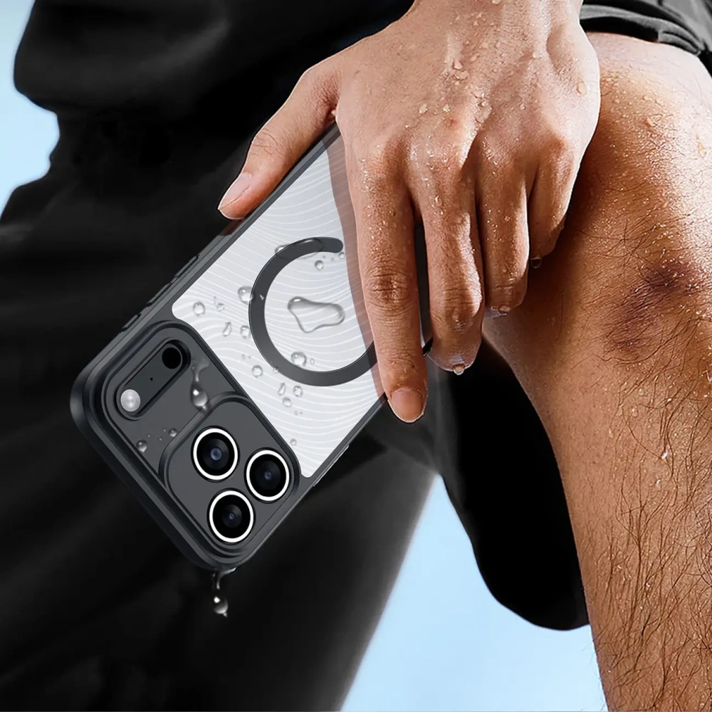 Etui Dux Ducis AIMO Mag do Apple iPhone 17 Pro Max MagSafe czarne