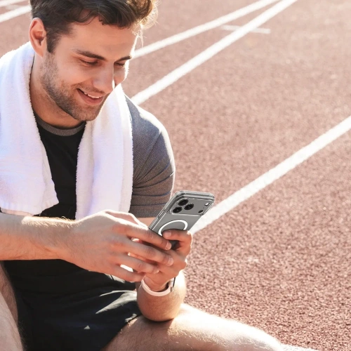 Etui Dux Ducis Clin Mag do Apple iPhone 17 Pro MagSafe przezroczyste