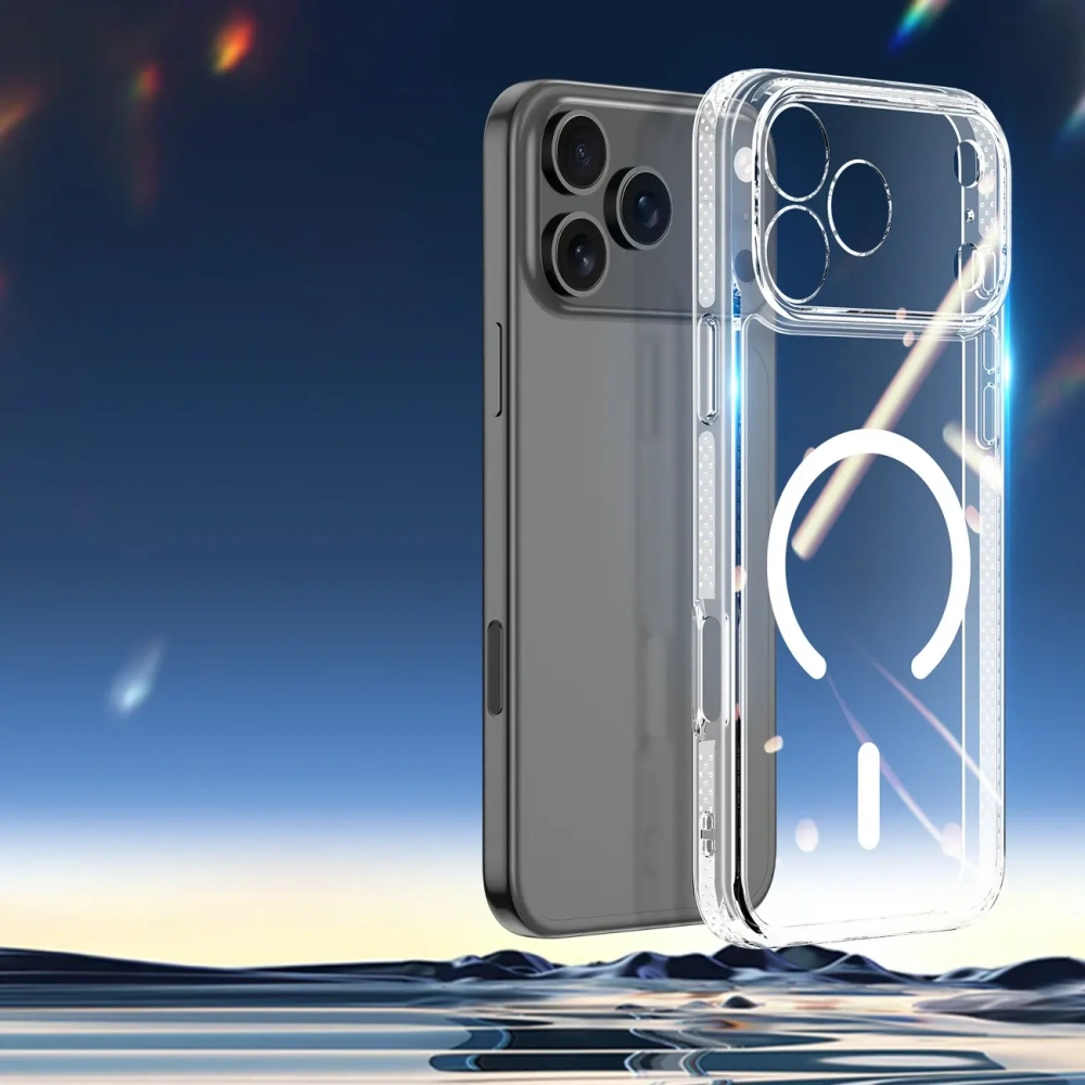 Etui Dux Ducis Clin Mag do Apple iPhone 17 Pro MagSafe przezroczyste