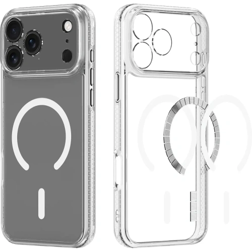 Etui Dux Ducis Clin Mag do Apple iPhone 17 Pro Max MagSafe przezroczyste